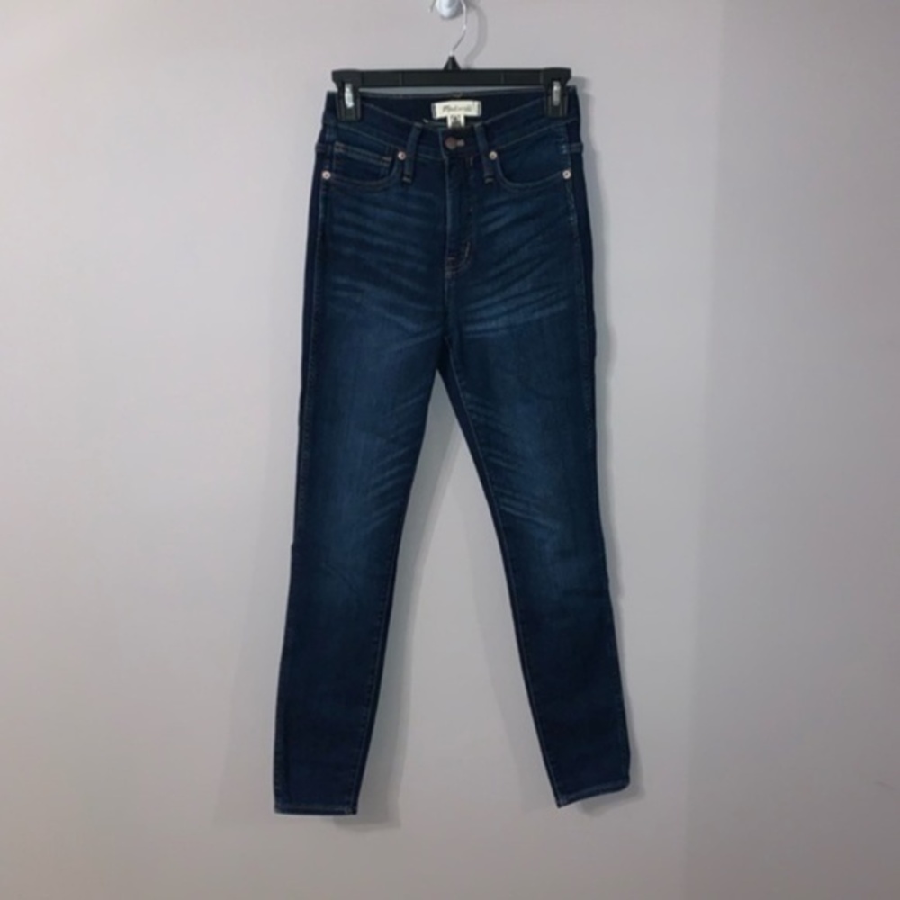 NWOT Madewell 10'' High Rise Skinny Jeans W25 madewell jeans